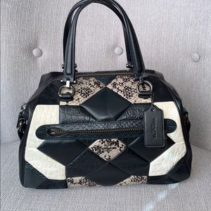 Coach Primrose Canyon Quilt Embossed Satchel